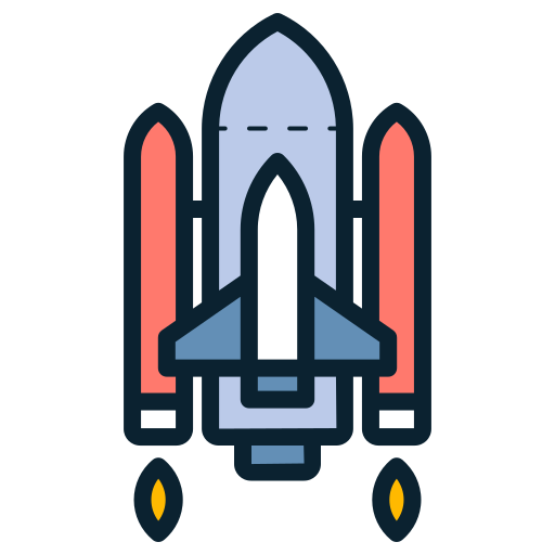 로켓선 Generic color lineal-color icon