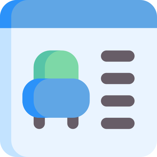 Online reservation Generic color fill icon