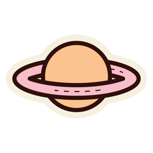 土星 Generic color lineal-color icon