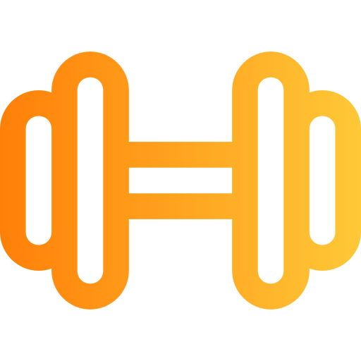 Dumbbell Generic gradient outline icon