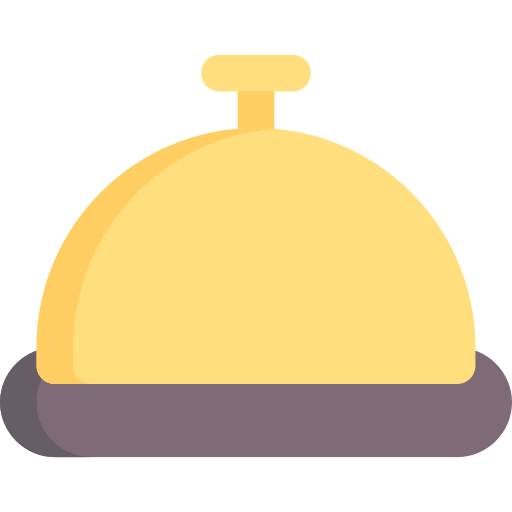 Hotel bell Generic color fill icon