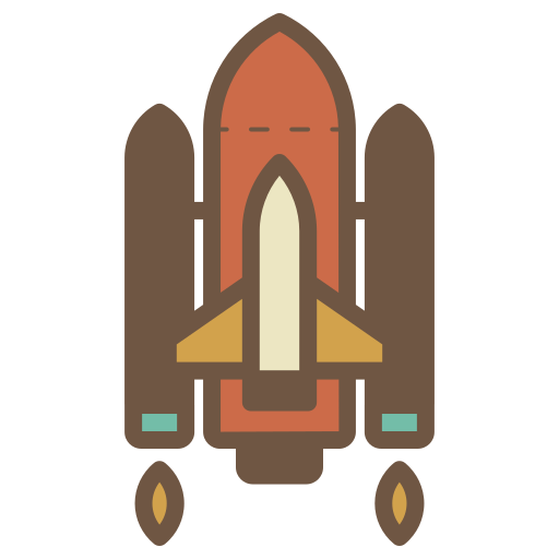 okręt rakietowy Generic color lineal-color ikona