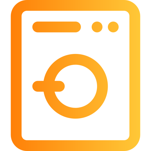 wasmachine Generic gradient outline icoon