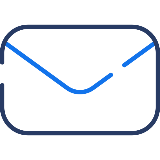 bandeja de entrada de correo Generic color outline icono