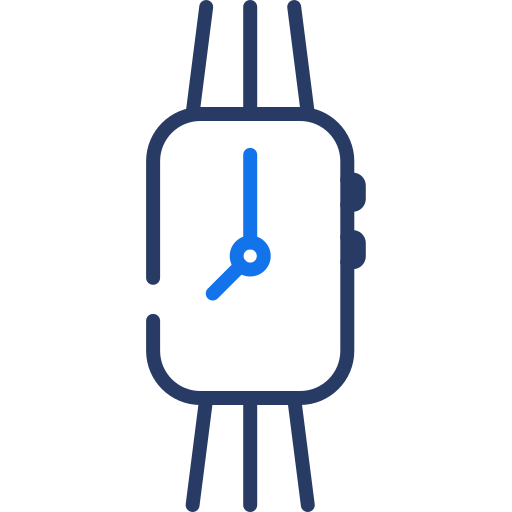 reloj inteligente Generic color outline icono
