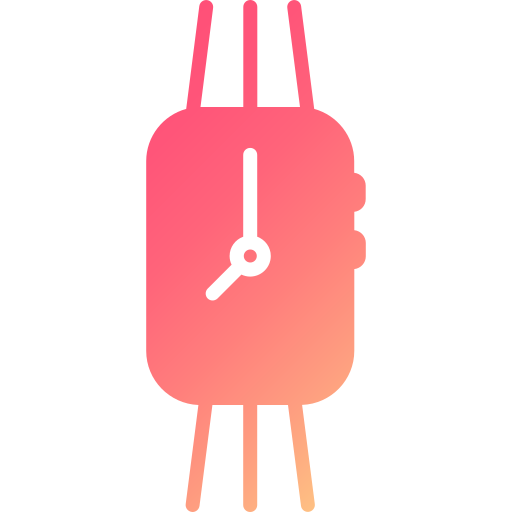 reloj inteligente Generic gradient fill icono