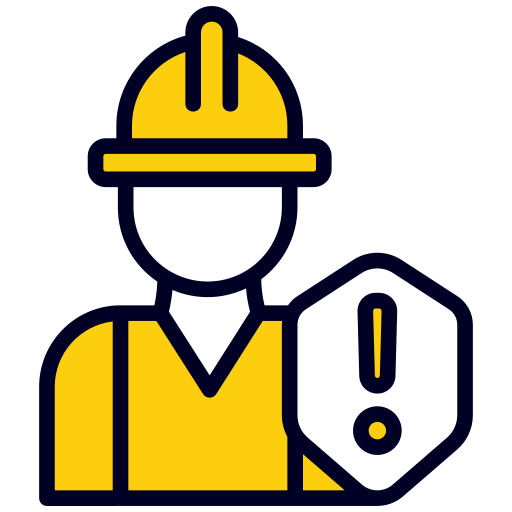 Construction worker Generic color lineal-color icon