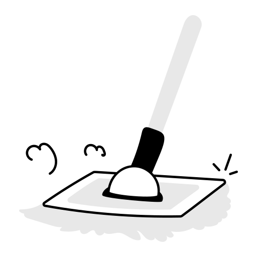 Floor mop Generic color lineal-color icon