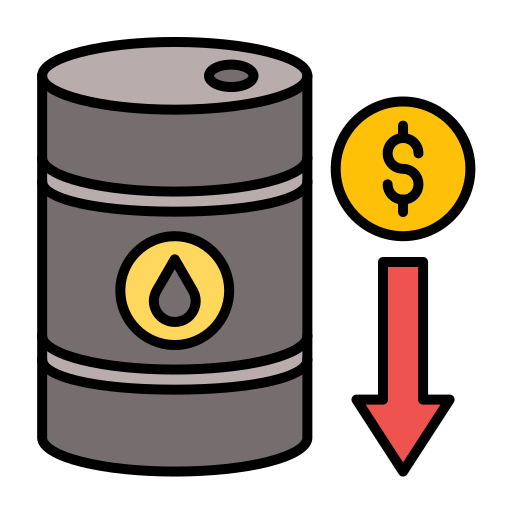 Цена на нефть Generic color lineal-color иконка