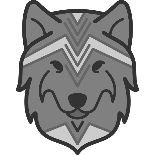 Волк  иконка