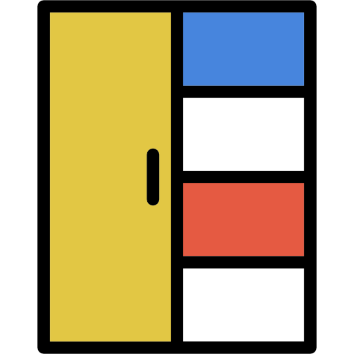 schrank Special Lineal color icon