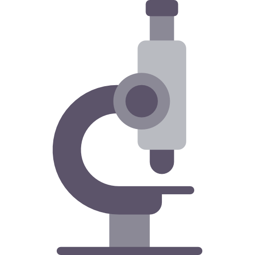 mikroskop Special Flat ikona