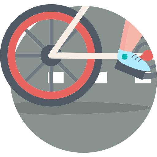 Кататься на велосипеде  иконка