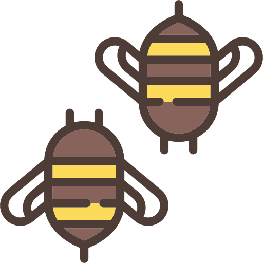 Bees Special Lineal color icon