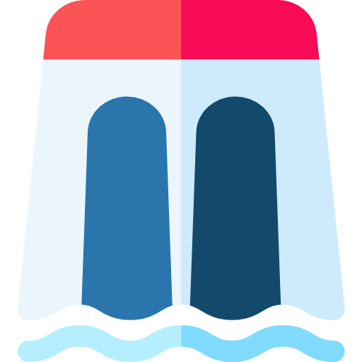 ダム Basic Rounded Flat icon