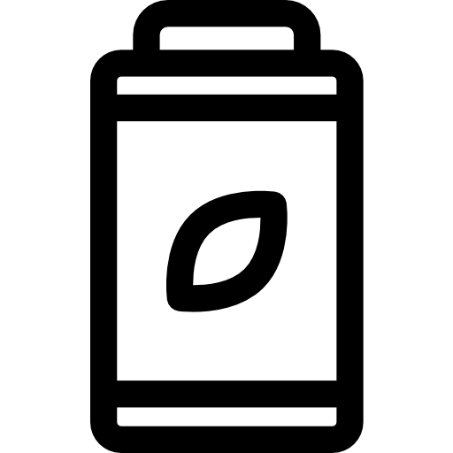 Эко аккумулятор Basic Rounded Lineal иконка