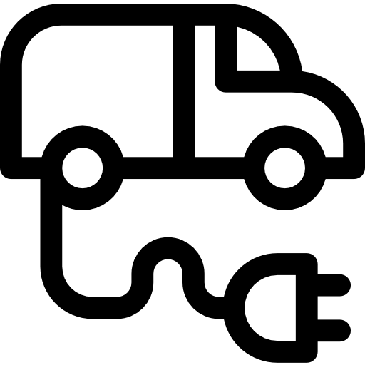 elettrico Basic Rounded Lineal icona