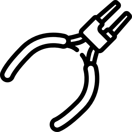 szczypce Basic Miscellany Lineal ikona