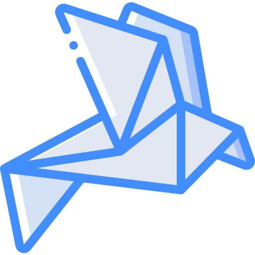 origami Basic Miscellany Blue ikona
