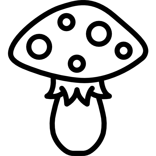 キノコ Basic Miscellany Lineal icon