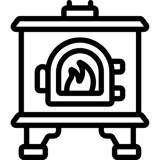 estufa Basic Miscellany Lineal icono