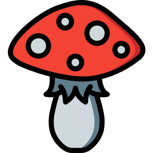 Toadstool Basic Miscellany Lineal Color icon