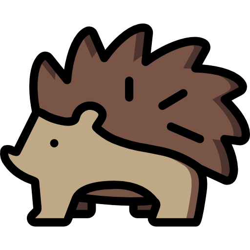 Hedgehog Basic Miscellany Lineal Color icon