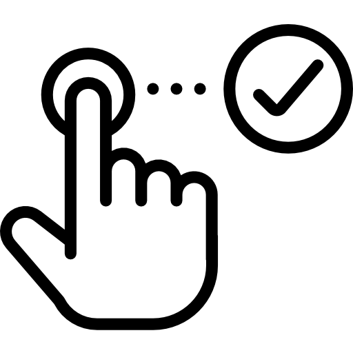 huella dactilar Basic Miscellany Lineal icono