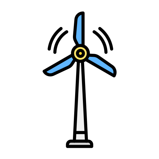 Wind power Generic color lineal-color icon