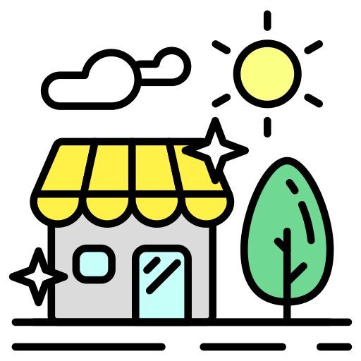 supermercato Generic color lineal-color icona