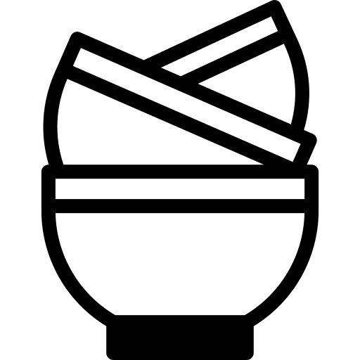 ciotola Detailed color Lineal icona