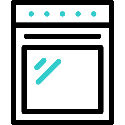 piekarnik Basic Accent Outline ikona