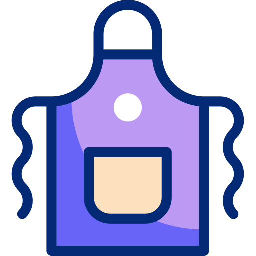 Apron Basic Accent Lineal Color icon