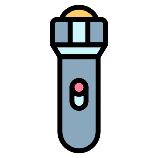 lampe de poche Generic color lineal-color Icône