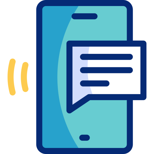 Message Basic Accent Lineal Color icon