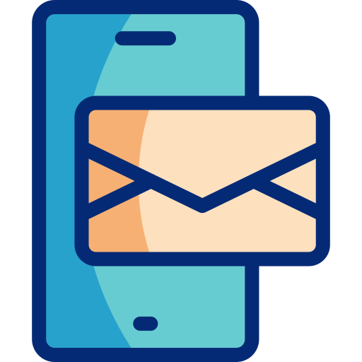 correo electrónico Basic Accent Lineal Color icono