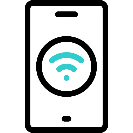 wifi Basic Accent Outline icono