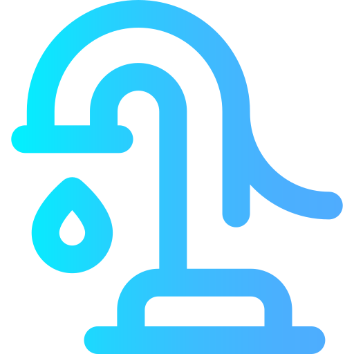 bomba de agua Super Basic Omission Gradient icono