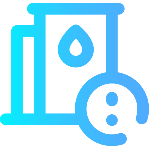 Water tank Super Basic Omission Gradient icon