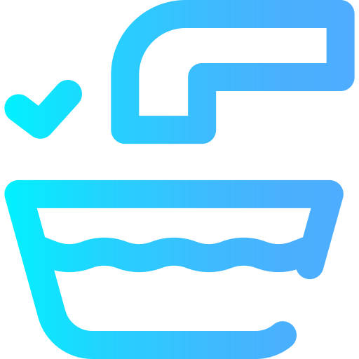 水 Super Basic Omission Gradient icon