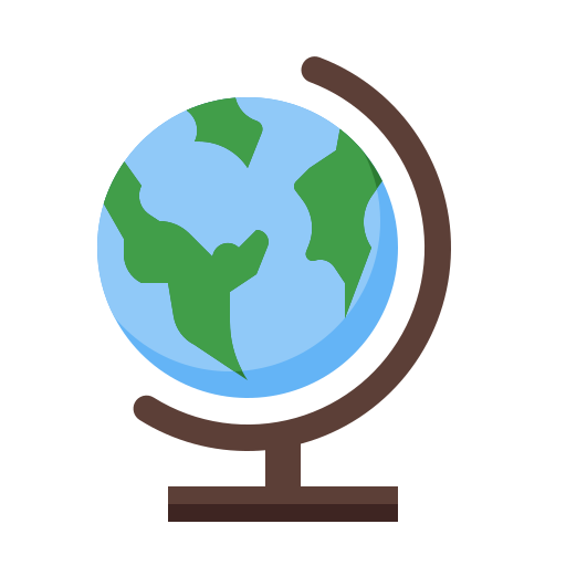 Geography Generic color fill icon