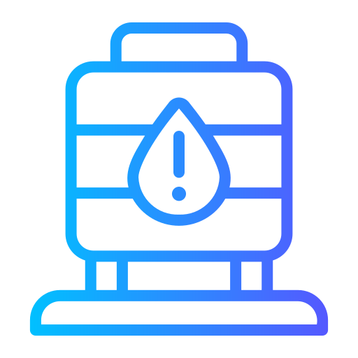 depósito de agua Generic gradient outline icono