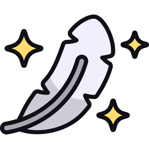 Feather Generic color lineal-color icon