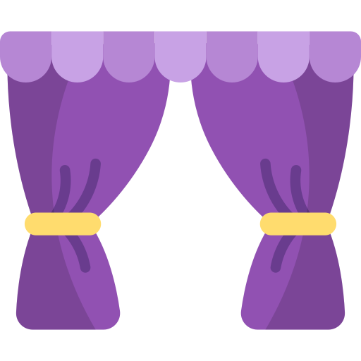 Curtain Generic color fill icon