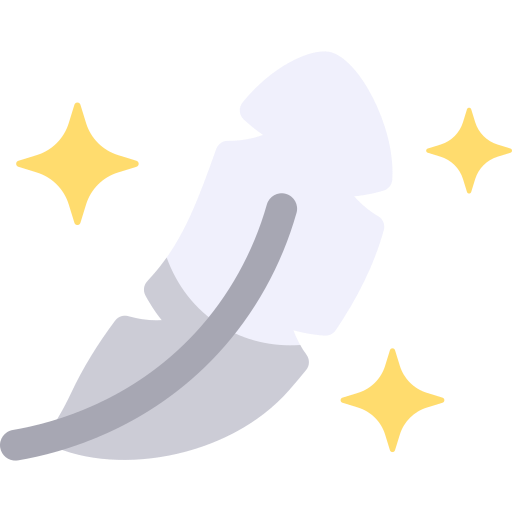 깃털 Generic color fill icon