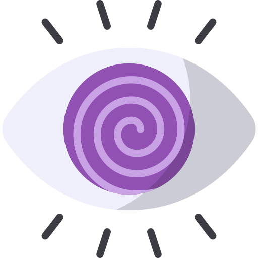 hypnotiseren Generic color fill icoon