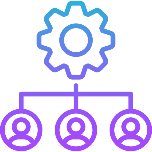 Management Generic gradient outline icon