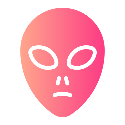 extraterrestre Generic gradient fill icono