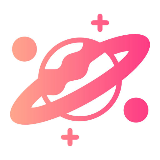 土星 Generic gradient fill icon