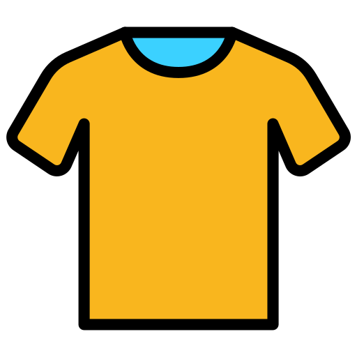 T-shirts Generic color lineal-color icon